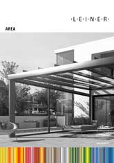 AREA Terrassendach Prospekt