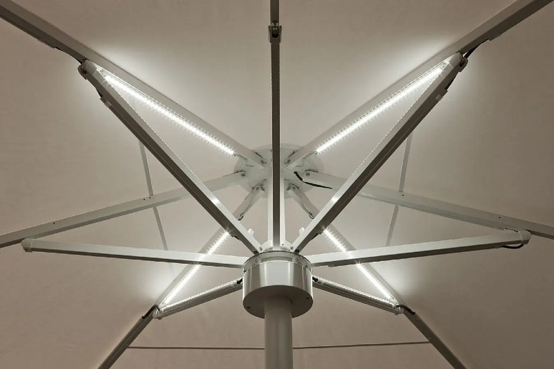 LED Beleuchtung für Schirme von Zschimmer