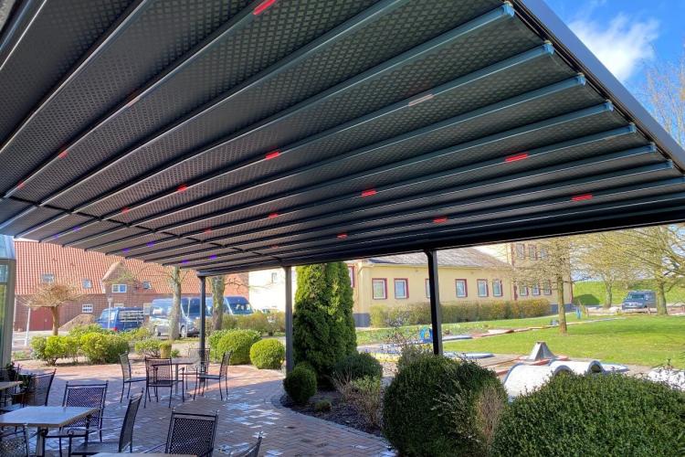 Palmiye Pergola Silver Plus